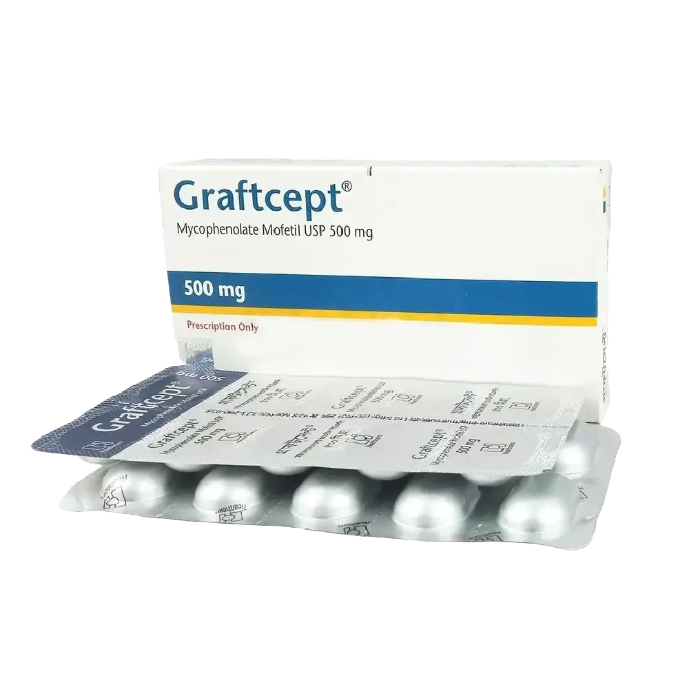 গ্রাফট্সেপ্ট ৫০০ মি.গ্রা. ট্যাবলেট | Graftcept | 500 mg | Tablet