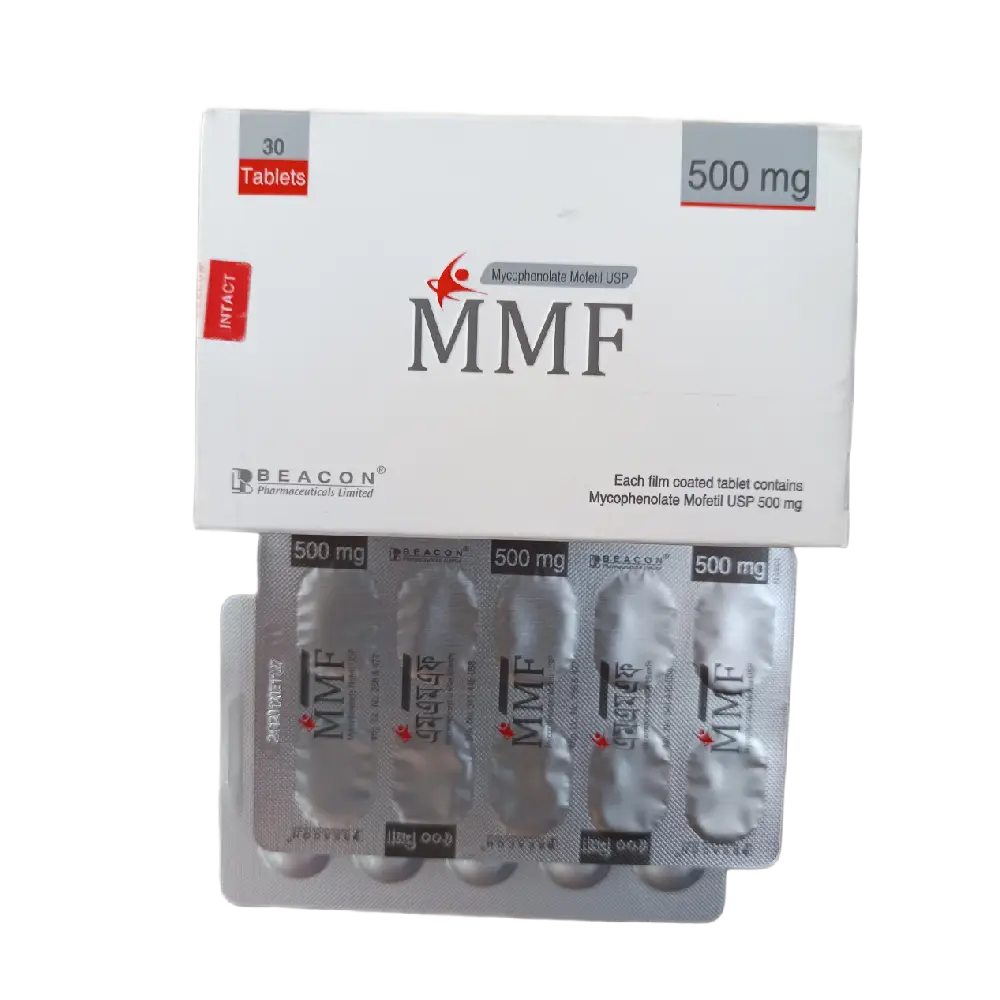 MMF  500 mg Tablet | এমএমএফ ৫০০ মি.গ্রা. ট্যাবলেট