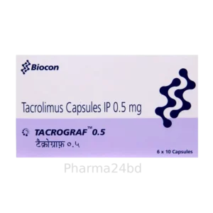 Tacrolimus Capsules 0.5 mg | Tacrolimus | 0.5 mg | Capsule