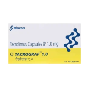 Tacrolimus Capsules IP 1.0 mg | Tacrolimus | 1 mg | Capsule