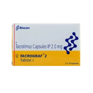 Tacrograf 2 mg Capsules  | Tacrograf | 2 mg | Capsule