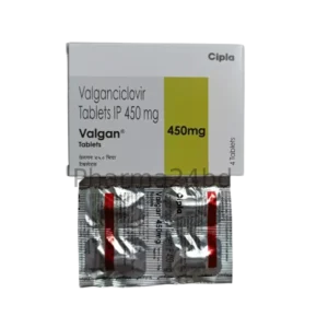Valgan | 450 mg | Tablet | Valgan 450 মি.গ্রা. ট্যাবলেট